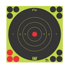 【沖縄・離島への配送不可】Pro-Shot プロショットSplatterShot 8インチBullseye Target 6枚 グリーン標的 的紙 実銃 ターゲット