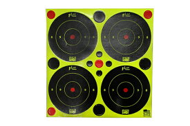 【沖縄・離島への配送不可】Pro-shot SplatterショットBullseye with Pasters3インチ 48ターゲット標的 的紙 実銃ターゲット プロショット