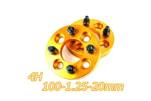 yEւ̔zszGuB GuBS DA64W DA17W Cg 4H 2g PCD100-1.25 20mm ChgbhXy[T[ ()