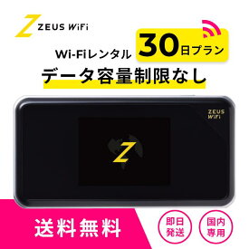 短期レンタルWiFi 30日プラン オプションなし 無制限 即日発送