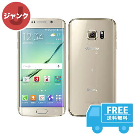 docomo Galaxy S6 edge SC-04G ゴールドプラチナム 本体 [ジャンク] スマホ 中古 送料無料