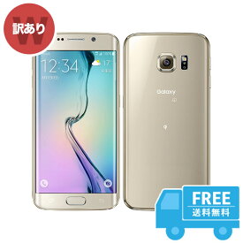 SoftBank Galaxy S6 edge 404SC[64GB] ゴールド 本体 [訳あり] スマホ 中古 送料無料