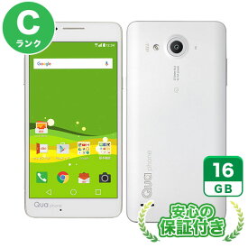 au Qua phone PX LGV33 ホワイト 本体 [Cランク] スマホ 中古 送料無料 当社3ヶ月保証