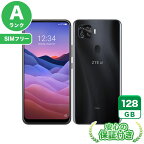 SIMフリー a1 ZTG01 ブラック128GB 本体[Aランク] Androidスマホ 中古 送料無料 当社3ヶ月保証