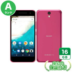 Y!mobile Android One S1 ピンク16GB 本体[Aランク] Androidスマホ 中古 送料無料 当社3ヶ月保証