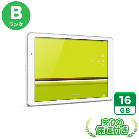 au Qua tab 02 HWT31 パウダーホワイト16GB 本体[Bランク] Androidタブレット 中古 送料無料 当社3ヶ月保証