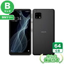 SIMフリー AQUOS sense4 basic A003SH ブラック64GB 本体[Bランク] Androidスマホ 中古 送料無料 当社3ヶ月保証