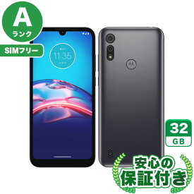SIMフリー moto e6s メトログレー32GB 本体[Aランク] Androidスマホ 中古 送料無料 当社3ヶ月保証