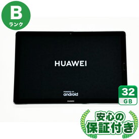 【ポイントアップ16日23:59マデ】Wi-Fiモデル MediaPad M5 10 CMR-W09 スペースグレー32GB 本体[Bランク] Androidタブレット 中古 送料無料 当社3ヶ月保証