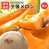 北海道 JA夕張市 夕張メロン 1.6kg×1玉 / 1.6kg×2玉 優品 2L 産地直送 お届け時期指定可 6月下旬～8月…