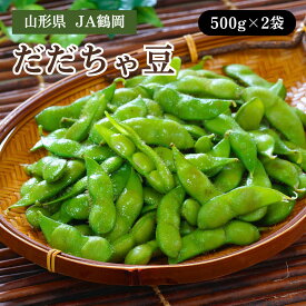 山形県 だだちゃ豆 500g×2袋 8月中旬～下旬 発送