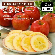 山形県 こうとく 2kg（7～12玉）JAさがえ西村山 10月中旬発送開始
