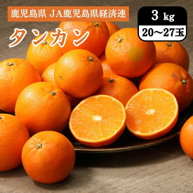 鹿児島県 タンカン 3kg（20～27玉） JA鹿児島県経済連 3月上旬発送開始