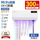 歯ブラシ除菌器「UVC除菌+ファン送風+加熱乾燥」歯ブラシ収納ホルダー ケース 歯ブラシ除菌ホルダー 紫外線 カビ防止 …