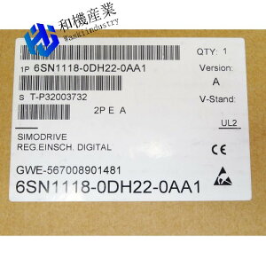 �y�V�i�����������z6SN1118-0DH22-0AA1�y6�����ۏ؁z