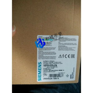 �y�V�i�����������zNew 3RW4026-1BB14 SIRIUS�\�t�g�X�^�[�^�[S0 25 A 11 kW 3RW40261BB14 �y6�����ۏ؁z