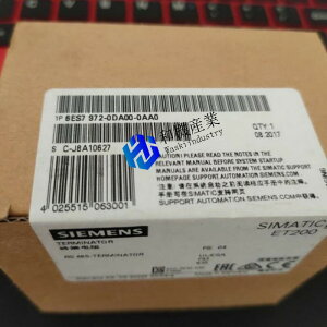 �y�V�i�����������zOne 6ES7 972-0DA00-0AA0 6ES7972-0DA00-0AA0 In Box �y6�����ۏ؁z