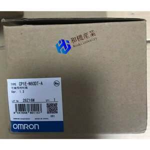�y�V�i�����������zOMRON �I������ CP1E-N60DT-A CPU���j�b�g�y6�����ۏ؁z