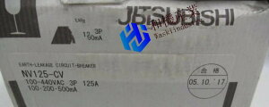 yVizMITSUBISHI OHd@ NV125-CV 3P 125A 100E200E500mA Rdu[J[ RdՒfy6ۏ؁z