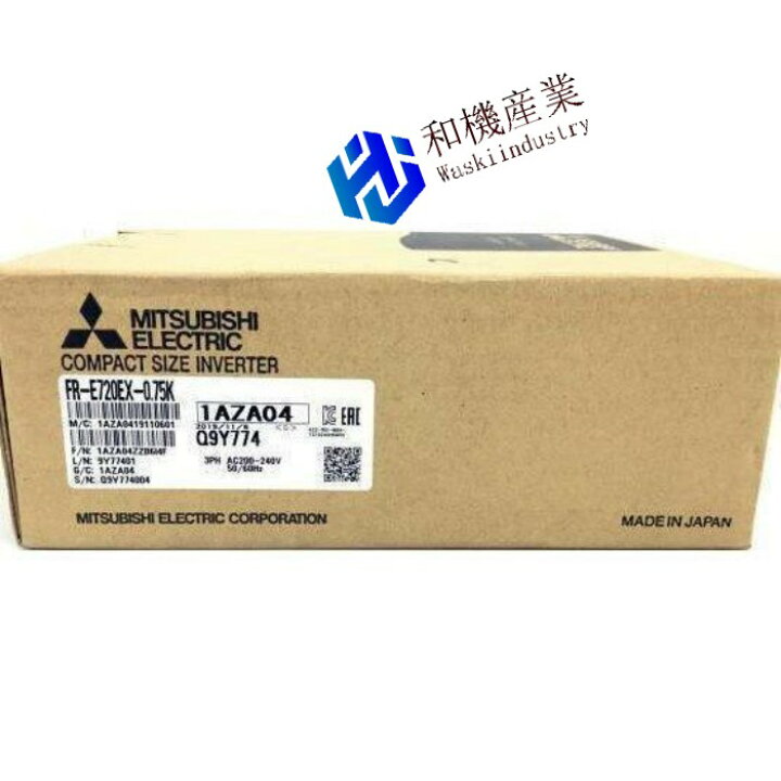 楽天市場】【新品☆送料無料】FR-E720EX-0.75K MITSUBISHI三菱電機 