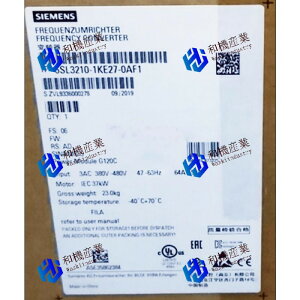 yVizSIEMENS V[X Co[^ 6SL3210-1KE27-0AF1 G120C 480V 37KW6ۏ
