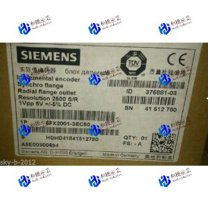 �y�V�i�����������z�V�[�����X Siemens encoder 6FX2001-3EC50 �y6�����ۏ؁z