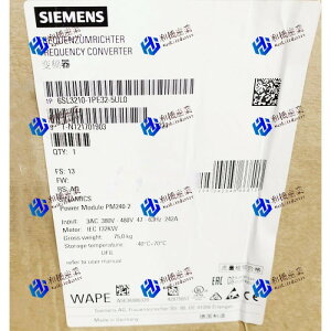 yVizSIEMENS V[X Co[^ 6SL3210-1PE32-5UL0 PM240-2 480V 132kW y6ۏ؁z