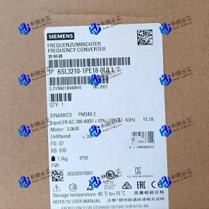 yVizSIEMENS V[X Co[^ 6SL3210-1PE18-0UL1 PM240-2 480V 3kW y6ۏ؁z