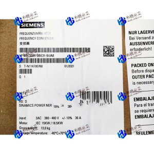 yVizSIEMENS V[X Co[^ 6SL3225-0BE31-5UA0 PM250 480V 15kW/18.5kW y6ۏ؁z