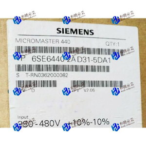 �y�V�i�����������zSIEMENS �V�[�����X �C���o�[�^ 6SE6440-2AD31-5DA1 MM440 480V 15KW ���y6�����ۏ؁z