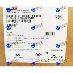 �y�V�i�����������zSIEMENS �V�[�����X �C���o�[�^ 6SL3210-1KE31-1UB1 G120C 480V 55KW ���y6�����ۏ؁z