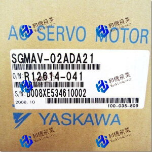 �y�V�i�����������zYASKAWA ��-V�V���[�Y�T�[�{���[�^ SGMAV-02ADA21 200W 3000r/min 230 �y6�����ۏ؁z