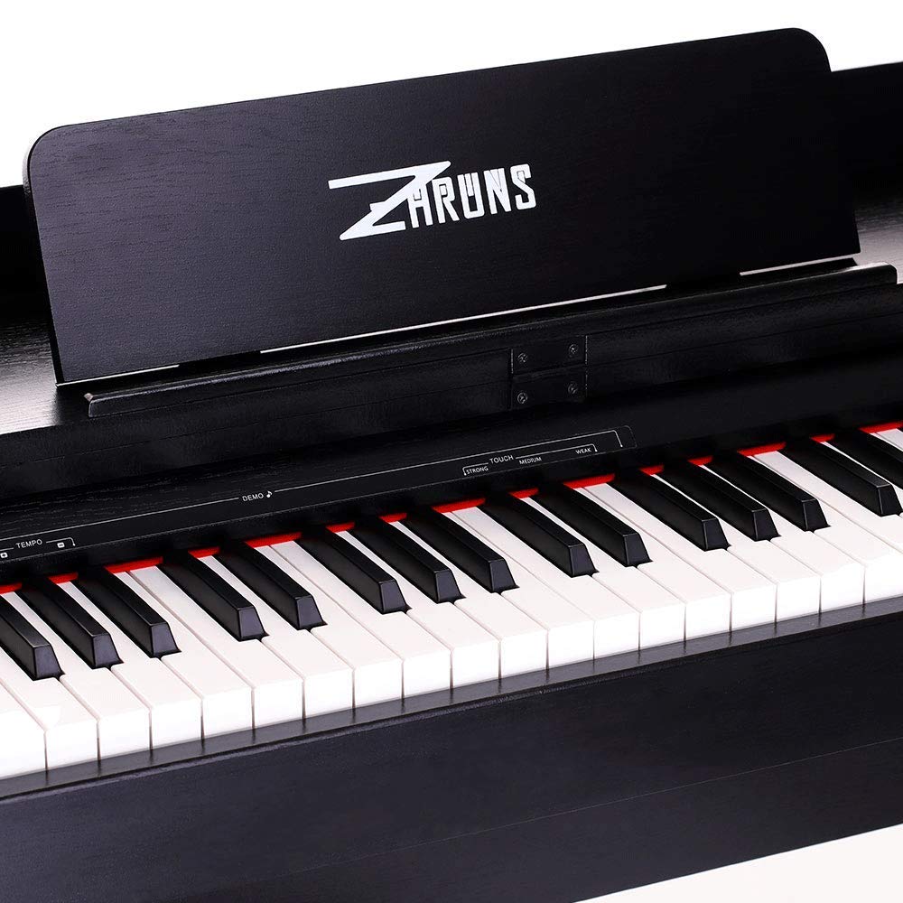 楽天市場】ZHRUNS 電子ピアノ 88鍵盤 ハンマーアクション鍵盤 ピアノ 
