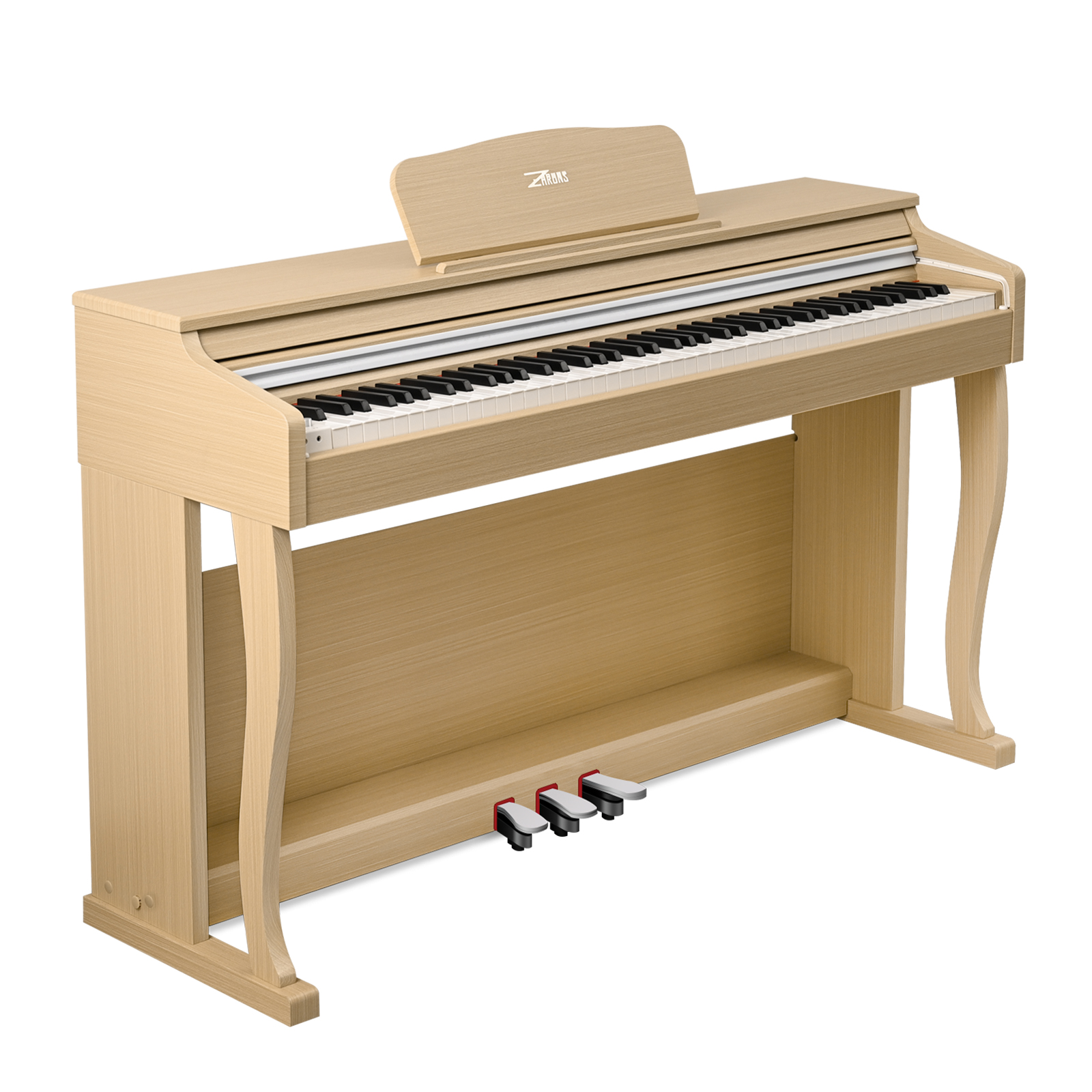 楽天市場】ZHRUNS 電子ピアノ 88鍵盤 ハンマーアクション 電子 ピアノ 