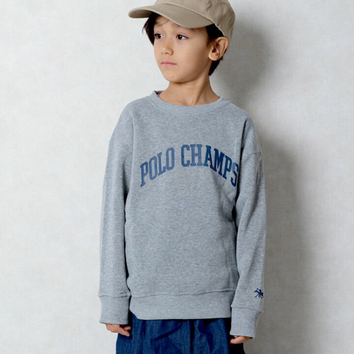楽天市場】POLOCHAMPS オーバーサイズ裏起毛トレーナー キッズ 子供服  