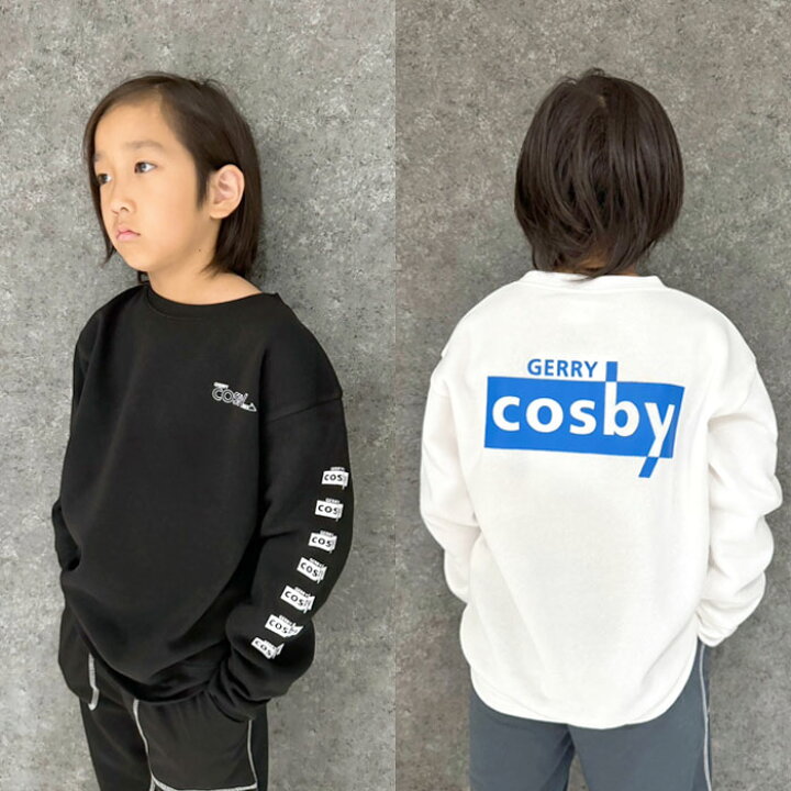 楽天市場】COSBY オーバーサイズ裏起毛トレーナー キッズ 子供服 