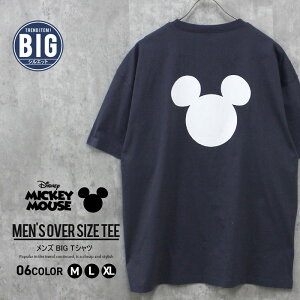 �y���������zMICKEYMOUSE �I�[�o�[T�V���c �����Y ����T�V���c �v�����gT�V���c �~�b�L�[�}�E�X Disney �f�B�Y�j�[ �O�b�Y �r�b�O�V���G�b�g �r�b�N BIG �傫�� ������� �ĕ� �ĕ� MENS M L XL�uM25-101