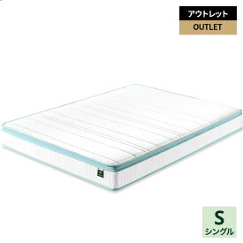 【4/24 19:59まで アウトレット品で使える 30%OFFクーポン対象商品】【外装不良品】【良品アウトレット】ZINUS 20cmベッド マットレス ボンネル シングル セミダブル ダブル ボンネルコイル ホワイト スプリング ジヌス【送料無料】