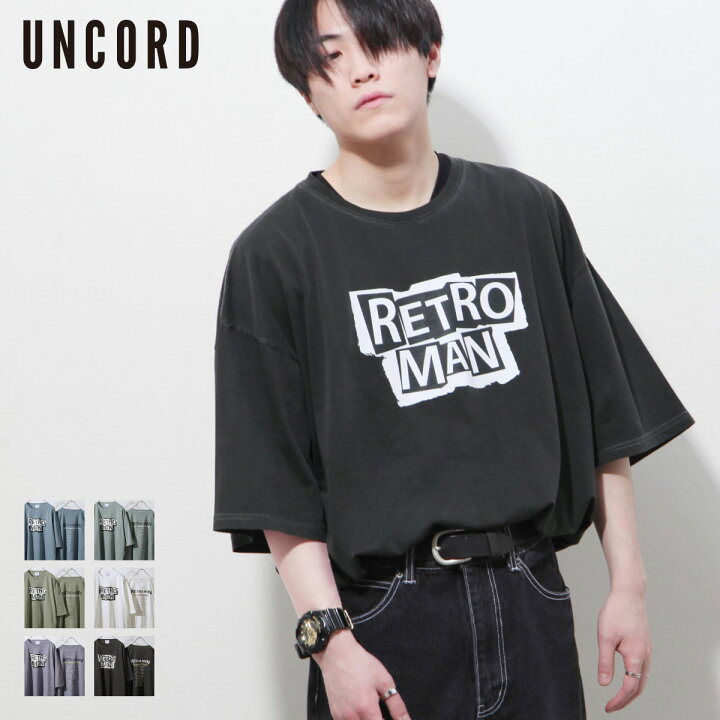 楽天市場 Tシャツ メンズ プリントt カットソー 半袖 半袖tシャツ 古着風 ピグメント加工 ヴィンテージ ロゴ ロゴプリント ビッグシルエット オーバーサイズ 11yz Zip Five 楽天市場店