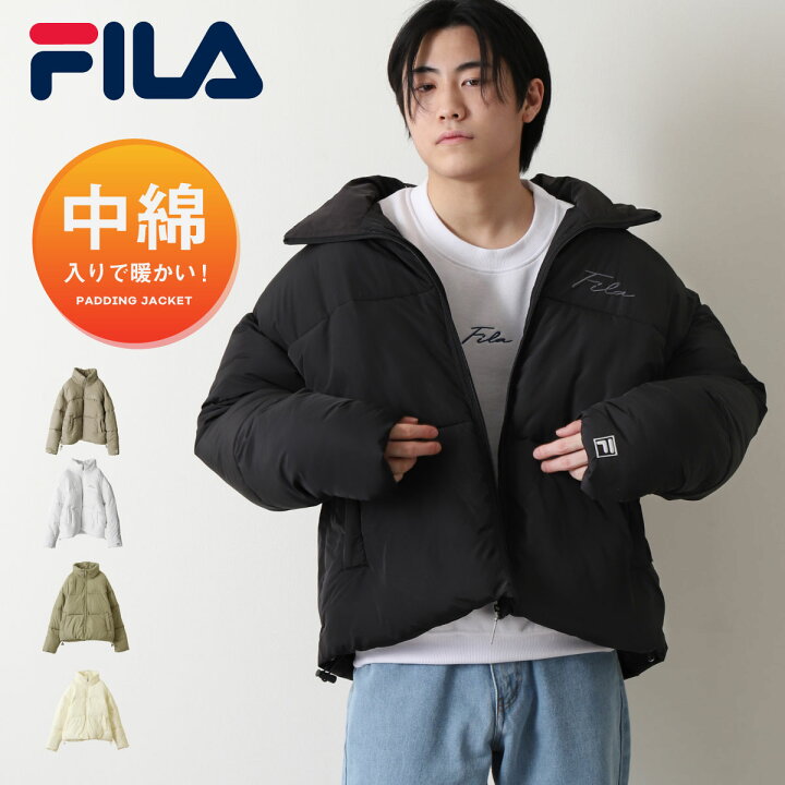 楽天市場 Fila ダウンジャケット メンズ 中綿ジャケット ジャケット アウター フィラ Zip ジップ Fh7801 Zip Five 楽天市場店
