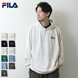 FILA フィラ パーカー メンズ 裏毛 パーカー プルオーバーパーカー プルパーカー メンズ ビッグシルエット ドロップショルダー カレッジロゴ ロゴプリント ZIP ジップ 春 春服 メンズ(fh8108)