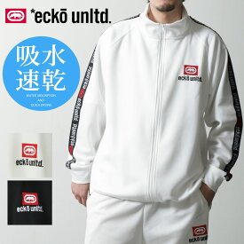 2024SS ECKO エコー ジャケット メンズ ジャージ 上下 メンズ トラックジャケット ワンポイント セットアップ メンズ ZIP ジップ 春 春物 春服(ecm41300)