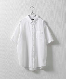 シャツ メンズ 半袖 カジュアルシャツ ボタンダウンシャツ 無地 シンプル ポケット付き zipfive ジップ (161965bz)