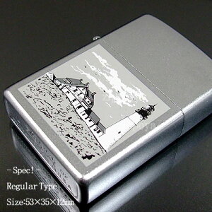 ZIPPO Wb| C^[ Wb|[ Lighthouse in Grey ̕i mN 20173
