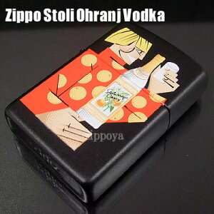 ZIPPO �W�b�|�[ ���C�^�[ Stoli Ohranj Vodka �I�����W �E�H�b�J 218sv367