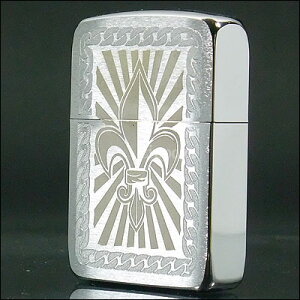 yZIPPOzWb|/Wb|[ fleur de lis  1941ŃvJ Brushed ChromeVo[ 28325