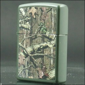 【ZIPPO】ジッポ/ジッポー MOSSY OAK BREAK UP 森林　両面加工　28331