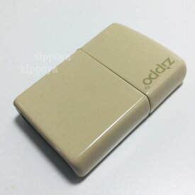 ZIPPO ジッポ ジッポー ライター Flat Sand ベージュ ロゴ 49453ZL