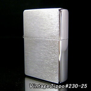 yZIPPOzWb|/Wb|[ Vintage Brush Chrome c Vo[  tbg^Cṽre[W 230-25