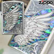 楽天市場】zippo スターリングシルバー ウィングの通販